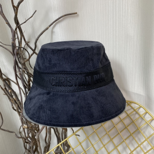 Essenceofluxury Womens Hats Celine Velvet Bucket Hat in Black A190PP180 AA194132