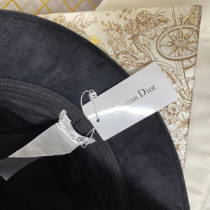 Essenceofluxury Womens Hats Celine Velvet Bucket Hat in Black A190PP180 AA194132