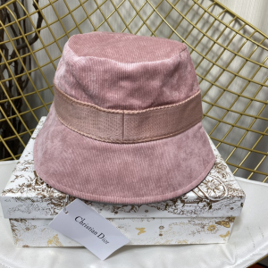 Essenceofluxury Womens Hats Celine Velvet Bucket Hat in Pink A190PP180 AA194130