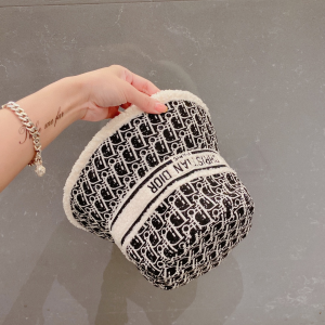 Essenceofluxury Womens Hats Dior Oblique Wool Bucket Hat Black A190PP180 AA194137