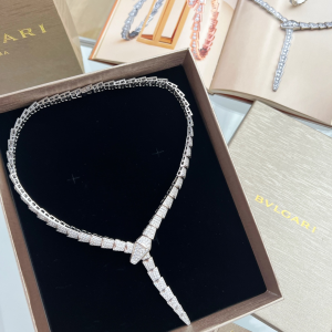 Essenceofluxury Womens Jewelry Bvlgari Serpenti Viper Diamonds Necklaces A62PP580 AA194264