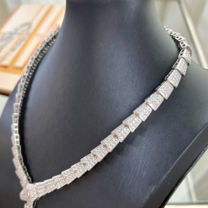 Essenceofluxury Womens Jewelry Bvlgari Serpenti Viper Diamonds Necklaces A62PP580 AA194264