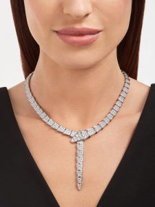 Essenceofluxury Womens Jewelry Bvlgari Serpenti Viper Diamonds Necklaces A62PP580 AA194264