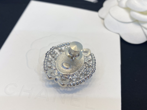 Essenceofluxury Womens Jewelry Chanel Crystals CC Logo Brooch A39PP180 AA194237