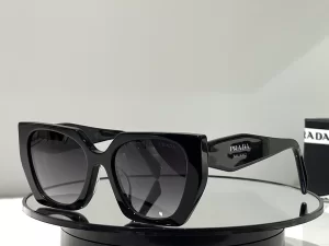 Prada Luxury Eyewear Sunglasses SPR15WS Black 