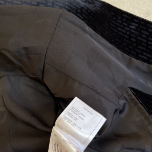 Essenceofluxury Womens Clothing Chanel 2022 Black Velvet Jacket Coat SML A198PP1080 AA194514