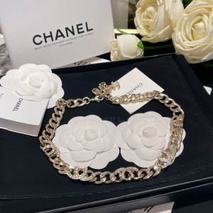 Chanel Gold Chain Necklace 