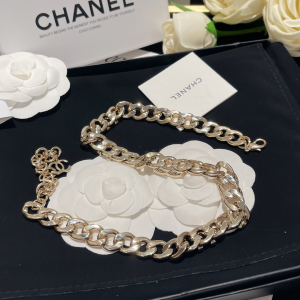 Essenceofluxury Womens Jewelry Chanel Gold Chain Necklace A173PP280 AA194501