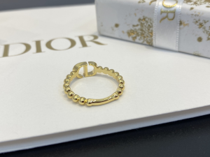 Essenceofluxury Womens Jewelry Dior Petit CD Gold Rings A39PP100 AA194558