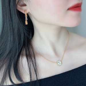 Essenceofluxury Womens Jewelry Louis Vuitton Nanogram Tag Earrings A39PP180 AA194568