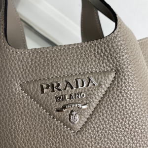 Essenceofluxury Womens Handbags Prada Super Mini Leather Tote Bag in Gray 1BA349 18x15x10CM A101PP880 AA194655 Essenceofluxury Womens Handbags Prada Super Mini Leather Tote Bag in Gray 1BA349 18x15x10CM A101PP880 AA194655