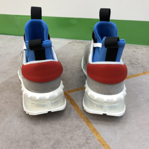 Essenceofluxury Mens Shoes Valentino Vlogo Gray Leather Sneakers 38 To 44 A151PP680 AA194937