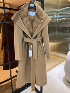 Max Mara Rialto Belted Camel Hair Coat 