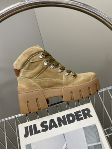 Isabel Marant Mealie Chunky Lace Up Ankle Boots Beige Isabel Marant Mealie Chunky Lace Up Ankle Boots Beige