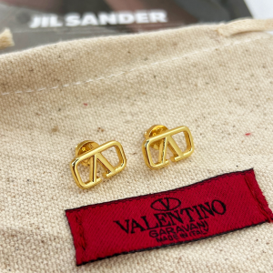 Essenceofluxury Womens Jewelry Valentino Vlogo Signature Earrings Gold A62PP180 AA195066