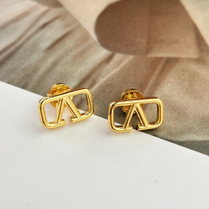Essenceofluxury Womens Jewelry Valentino Vlogo Signature Earrings Gold A62PP180 AA195066
