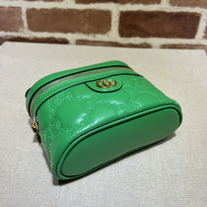 Essenceofluxury Womens Handbags Gucci GG Matelasse Leather Top Handle Mini Bag with Chain in Green 723770 16x10x5CM A09PP680 AA195050 Essenceofluxury Womens Handbags Gucci GG Matelasse Leather Top Handle Mini Bag with Chain in Green 723770 16x10x5CM A09PP680 AA195050