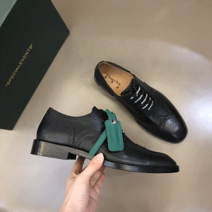 Churchs x Off White Burwood Brogues Black Leather Churchs x Off White Burwood Brogues Black Leather