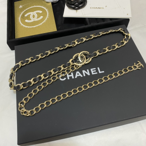 Chanel CC Chain and Leather Belts 