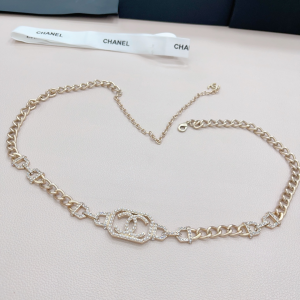 Essenceofluxury Womens Belts Chanel Pearls CC Logo Chain Belt A175PP240 AA196063