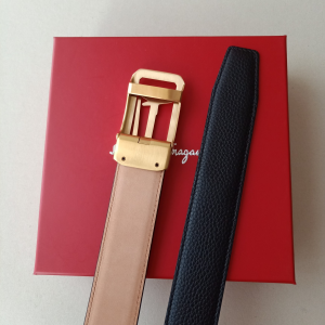 Essenceofluxury Womens Belts Ferragamo Leather Belt in Black 34MM A175PP240 AA196072