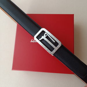 Essenceofluxury Womens Belts Ferragamo Leather Belt in Black 34MM A175PP240 AA196073