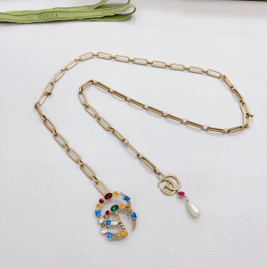 Essenceofluxury Womens Belts Gucci Double G Gold Chain Belt A175PP240 AA196068