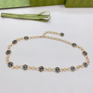 Gucci Interlocking G Gold Chain Belt 