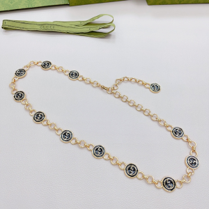 Essenceofluxury Womens Belts Gucci Interlocking G Gold Chain Belt A175PP240 AA196069