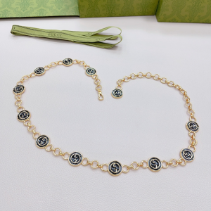 Essenceofluxury Womens Belts Gucci Interlocking G Gold Chain Belt A175PP240 AA196069