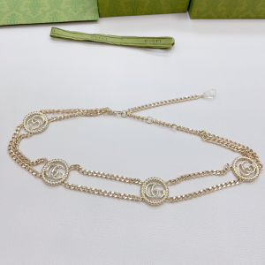 Gucci Multi Double G Gold Chain Belt 