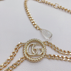 Essenceofluxury Womens Belts Gucci Multi Double G Gold Chain Belt A175PP240 AA196071