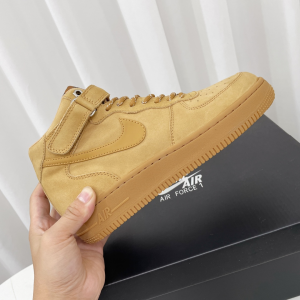 Nike Air Force 1 High Top Sneakers Brown Leather 44 Nike Air Force 1 High Top Sneakers Brown Leather 44