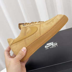 Nike Air Force 1 Low Top Sneakers Brown Leather 44 Nike Air Force 1 Low Top Sneakers Brown Leather 44