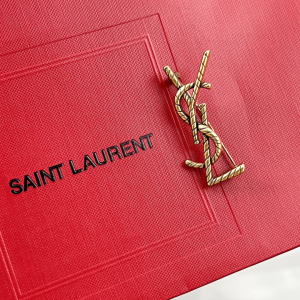 Essenceofluxury Womens Jewelry Saint Laurent YSL Opyum Brooch A62PP180 AA196217