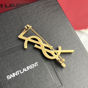Essenceofluxury Womens Jewelry Saint Laurent YSL Opyum Brooch A62PP180 AA196217
