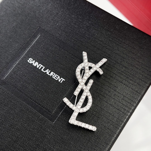 Essenceofluxury Womens Jewelry Saint Laurent YSL Opyum Brooch A62PP180 AA196219