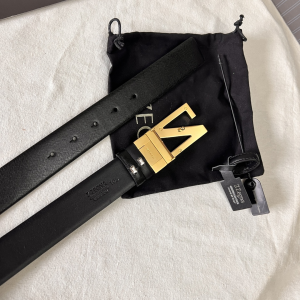 Essenceofluxury Mens Belts Zegna Leather Belt in Black A175PP240 AA196617