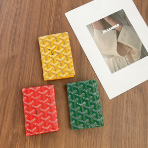 Essenceofluxury Free Gift Goyard Saint Pierre Card Holder Wallet A62PP80 AA196744