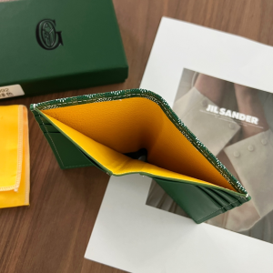 Essenceofluxury Free Gift Goyard Saint Pierre Card Holder Wallet A62PP80 AA196744