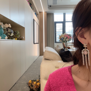 Essenceofluxury Womens Jewelry Chanel Crystals CC Logo Diamonds Earrings A39PP280 AA196724