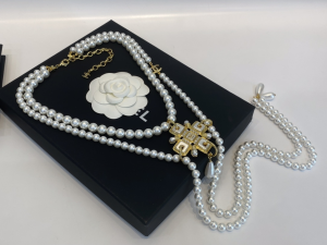 Essenceofluxury Womens Jewelry Chanel Vintage Pearls Necklaces A39PP380 AA196726