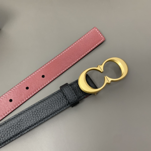 Essenceofluxury Womens Belts Coach Leather Belt in Black 25MM A175PP240 AA197022