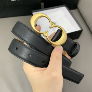 Essenceofluxury Womens Belts Coach Leather Belt in Black 25MM A175PP240 AA197023