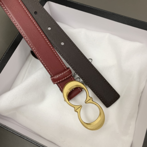 Essenceofluxury Womens Belts Coach Leather Belt in Red 25MM A175PP240 AA197024