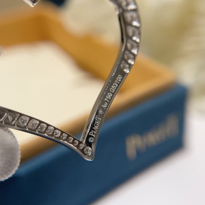 Essenceofluxury Womens Jewelry Piaget Heart Pendant Necklace with Diamonds A173PP380 AA197001