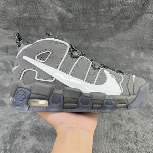 Nike Air More Uptempo Roswell Rayguns Sneakers Gray Leather DD9223 Nike Air More Uptempo Roswell Rayguns Sneakers Gray Leather DD9223