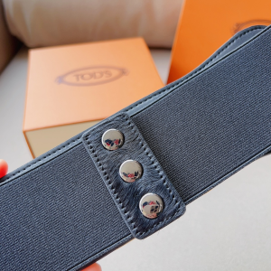 Essenceofluxury Womens Belts Tods Kate Belt in Black 75MM A175PP340 AA198454