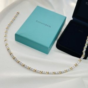 Tiffany Jean Schlumberger LYNN Diamond Necklace 
