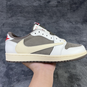 Air Jordan Travis Scott Reverse Mocha 1 Retro OG SP Low Top Sneakers Air Jordan Travis Scott Reverse Mocha 1 Retro OG SP Low Top Sneakers